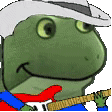 绿皮青蛙弹吉他