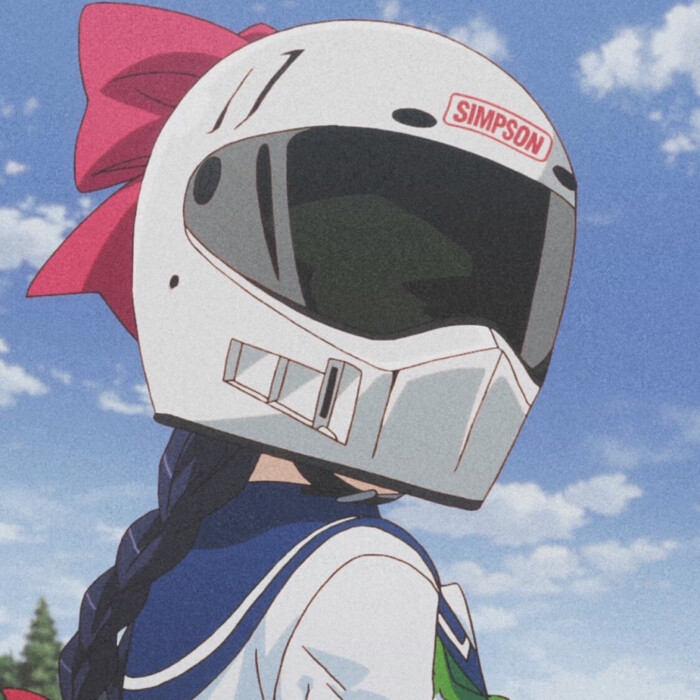 爆音少女头盔少女头像