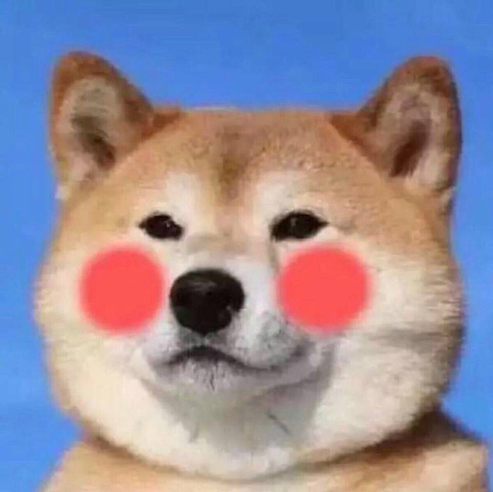 脸红doge
